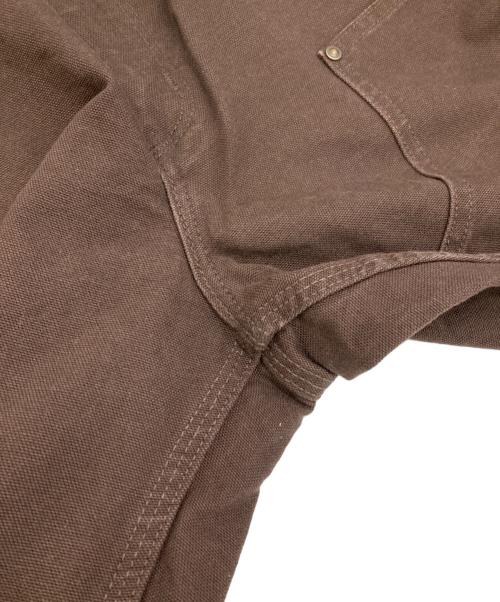 CarHartt（カーハート）CarHartt (カーハート) Double Front Washed Duck Utility Work Pants ブラウン サイズ:33×30の古着・服飾アイテム