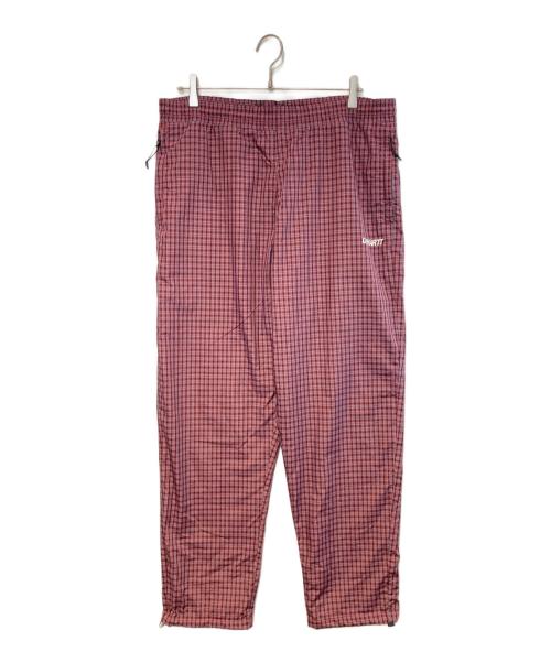 Carhartt WIP（カーハート ワーク イン プログレス）Carhartt WIP (カーハート ワークインプログレス) ALISTAIR PANT レッド×ブラック サイズ:Lの古着・服飾アイテム