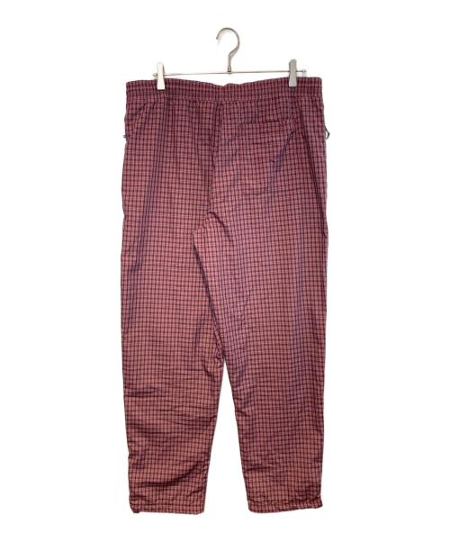 Carhartt WIP（カーハート ワーク イン プログレス）Carhartt WIP (カーハート ワークインプログレス) ALISTAIR PANT レッド×ブラック サイズ:Lの古着・服飾アイテム