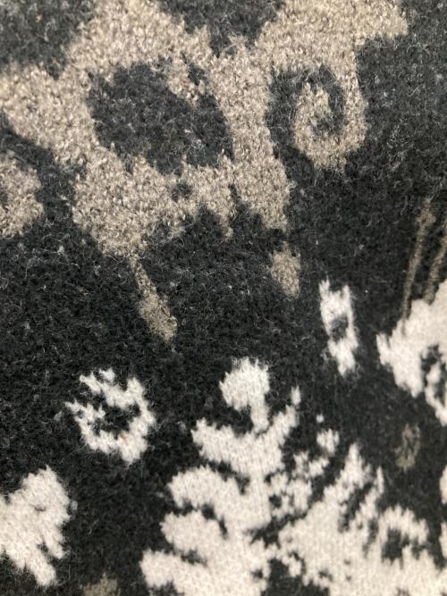 Carhartt WIP（カーハート ワーク イン プログレス）Carhartt WIP (カーハート ワークインプログレス) BARU CARDIGAN ブラック×ホワイト サイズ:Sの古着・服飾アイテム