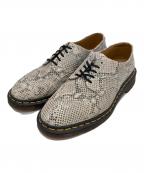 Dr.Martensドクターマーチン）の古着「パイソン5ホールシューズ」｜ホワイト×ブラック