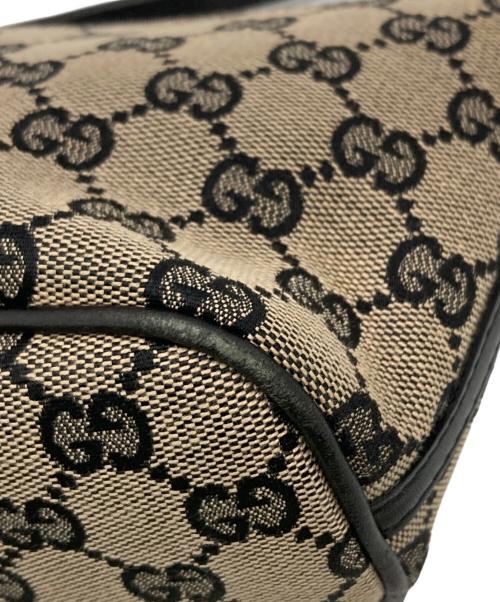 GUCCI（グッチ）GUCCI (グッチ) キャンバスポーチ ベージュの古着・服飾アイテム