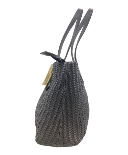 LOWARD Pid（ロワード ピーアイディー）LOWARD Pid (ロワード ピーアイディー) 綾織りトートバッグ ブラック 未使用品の古着・服飾アイテム