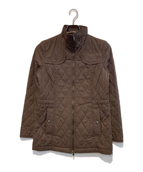 BURBERRY LONDON（バーバリーロンドン）BURBERRY LONDON (バーバリーロンドン) キルティングジャケット ブラウン サイズ:38の古着・服飾アイテム