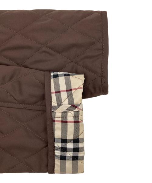 BURBERRY LONDON（バーバリーロンドン）BURBERRY LONDON (バーバリーロンドン) キルティングジャケット ブラウン サイズ:38の古着・服飾アイテム
