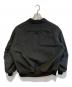 COMME des GARCONS HOMME (コムデギャルソン オム) エステルウール リップストップ  フライトジャケット ブラック サイズ:M：55000円