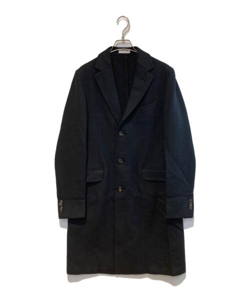 BOGLIOLI（ボリオリ）BOGLIOLI (ボリオリ) ウールチェスターコート ネイビー サイズ:48の古着・服飾アイテム