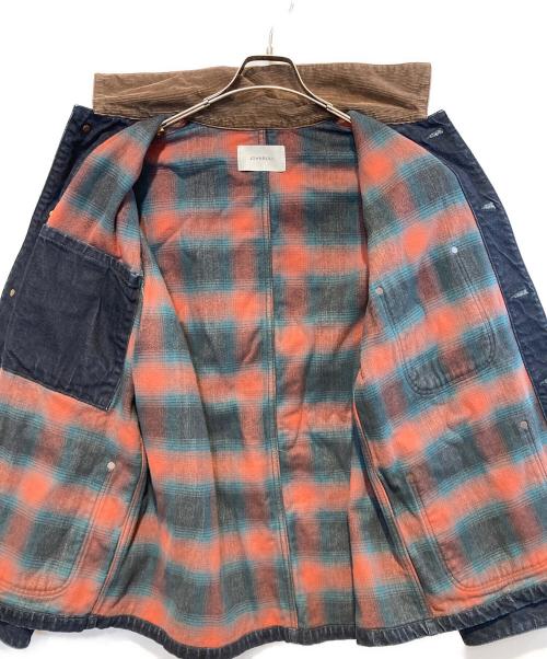 JOHNBULL（ジョンブル）JOHNBULL (ジョンブル) ブランケットデニムカバーオール インディゴ サイズ:不明の古着・服飾アイテム