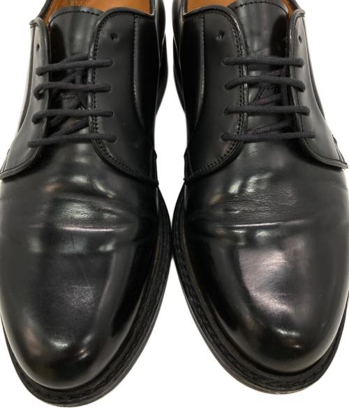 Jalan Sriwijaya（ジャランスリウァヤ）Jalan Sriwijaya (ジャランスリウァヤ) プレーントゥシューズ ブラック サイズ:6 1/2の古着・服飾アイテム