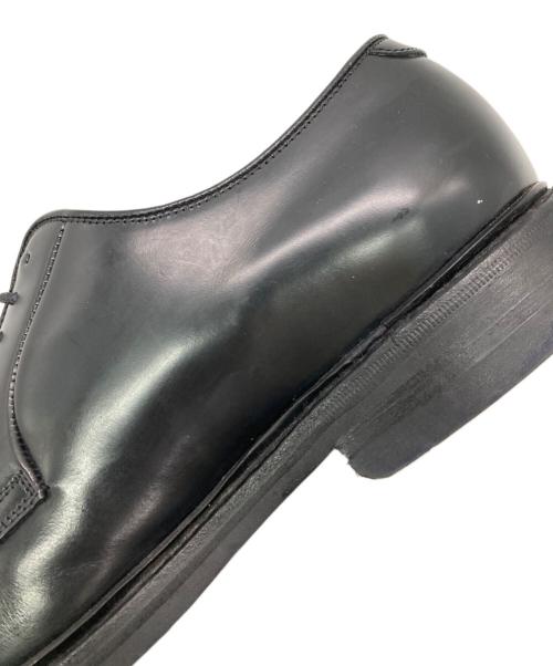 Jalan Sriwijaya（ジャランスリウァヤ）Jalan Sriwijaya (ジャランスリウァヤ) プレーントゥシューズ ブラック サイズ:6 1/2の古着・服飾アイテム