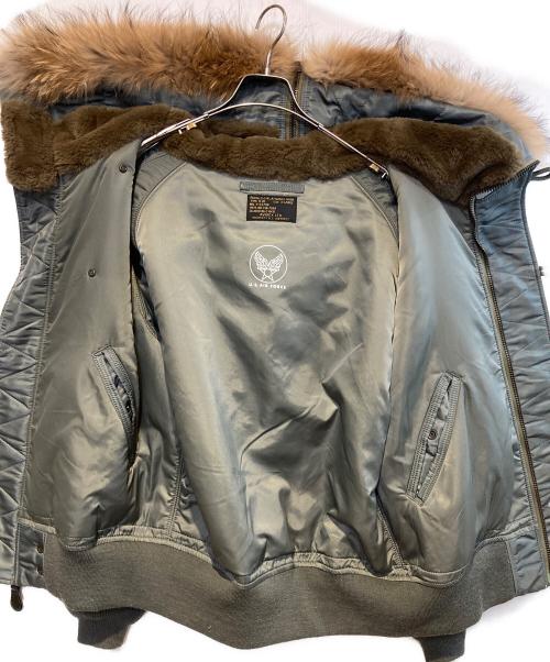 AVIREX（アヴィレックス）AVIREX (アヴィレックス) N-2Bフライトジャケット カーキ サイズ:XLの古着・服飾アイテム