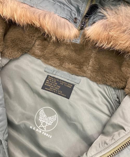 AVIREX（アヴィレックス）AVIREX (アヴィレックス) N-2Bフライトジャケット カーキ サイズ:XLの古着・服飾アイテム