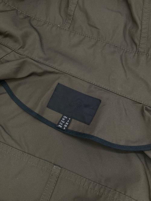 icB（アイシービー）icB (アイシービー) Reverse Twill ショートブルゾン カーキ サイズ:9の古着・服飾アイテム