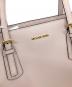 中古・古着 MICHAEL KORS (マイケルコース) VOYAGERサフィアーノレザートートラージ ピンク：9000円