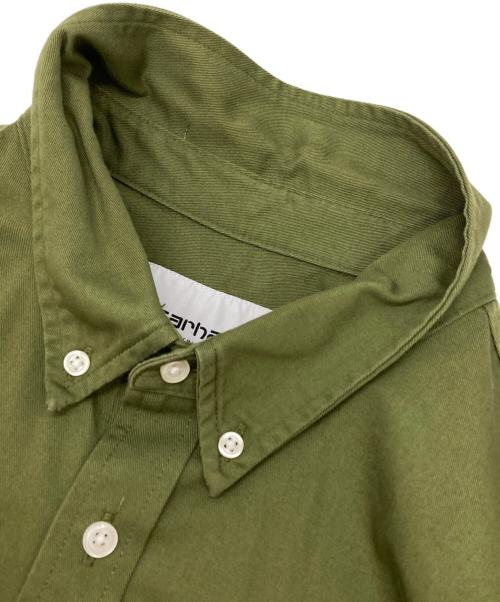 CarHartt（カーハート）CarHartt (カーハート) L/S MADISON SHIRT グリーン サイズ:XLの古着・服飾アイテム