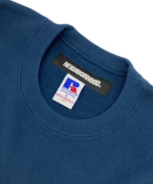 RUSSELL ATHLETIC（ラッセルアスレチック）RUSSELL ATHLETIC (ラッセルアスレチック) NEIGHBORHOOD (ネイバーフッド) BOUNTY HUNTER (バウンティハンター) SWEAT SHIRT LS ネイビー サイズ:Lの古着・服飾アイテム