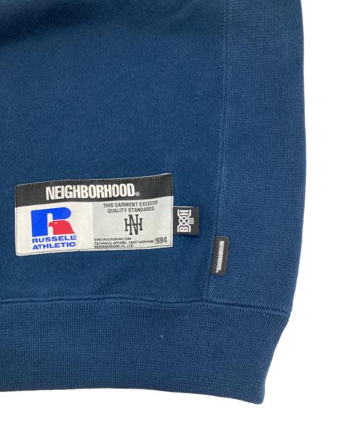 RUSSELL ATHLETIC（ラッセルアスレチック）RUSSELL ATHLETIC (ラッセルアスレチック) NEIGHBORHOOD (ネイバーフッド) BOUNTY HUNTER (バウンティハンター) SWEAT SHIRT LS ネイビー サイズ:Lの古着・服飾アイテム