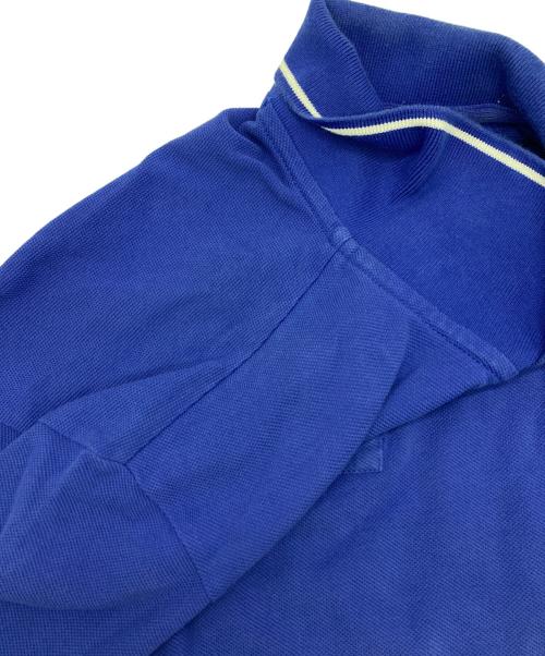 MONCLER（モンクレール）MONCLER (モンクレール) ポロシャツ ブルー サイズ:Mの古着・服飾アイテム