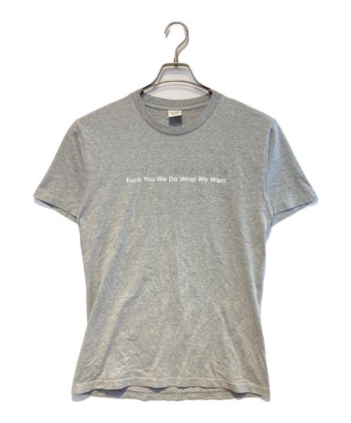 SUPREME（シュプリーム）SUPREME (シュプリーム) プリントTシャツ グレー サイズ:Mの古着・服飾アイテム