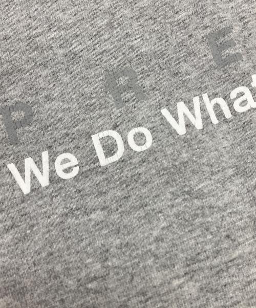 SUPREME（シュプリーム）SUPREME (シュプリーム) プリントTシャツ グレー サイズ:Mの古着・服飾アイテム