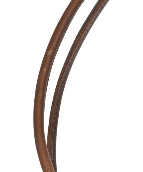 g.colors（ジーカラーズ）g.colors (ジーカラーズ) カットワークレザートートバッグ ブラウンの古着・服飾アイテム