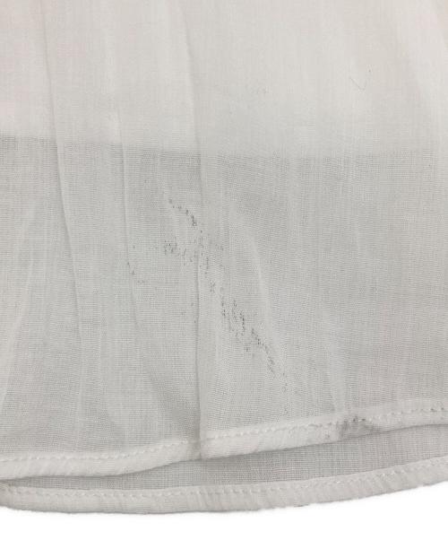 SLOBE IENA（スローブ イエナ）SLOBE IENA (スローブ イエナ) PEボイル切替ギャザースカート ホワイト サイズ:不明の古着・服飾アイテム