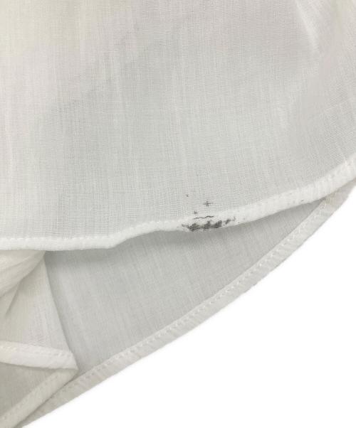 SLOBE IENA（スローブ イエナ）SLOBE IENA (スローブ イエナ) PEボイル切替ギャザースカート ホワイト サイズ:不明の古着・服飾アイテム