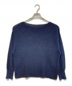 SLOBE IENAスローブ イエナ）の古着「リネン混畦ニット」｜ネイビー
