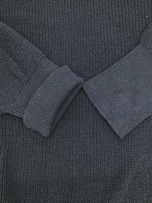 SLOBE IENA（スローブ イエナ）SLOBE IENA (スローブ イエナ) リネン混畦ニット ネイビー サイズ:不明の古着・服飾アイテム