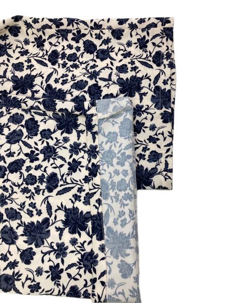 SLOBE IENA（スローブ イエナ）SLOBE IENA (スローブ イエナ) アソートフラワーパンツ ホワイト×ネイビー サイズ:38の古着・服飾アイテム