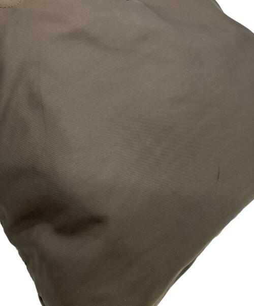 made some sports wear（メイド サム スポーツ ウェア）made some sports wear (メイド サム スポーツ ウェア) SLOBE IENA (スローブ イエナ) ナイロン LOGO BAG ブラウン×ネイビーの古着・服飾アイテム