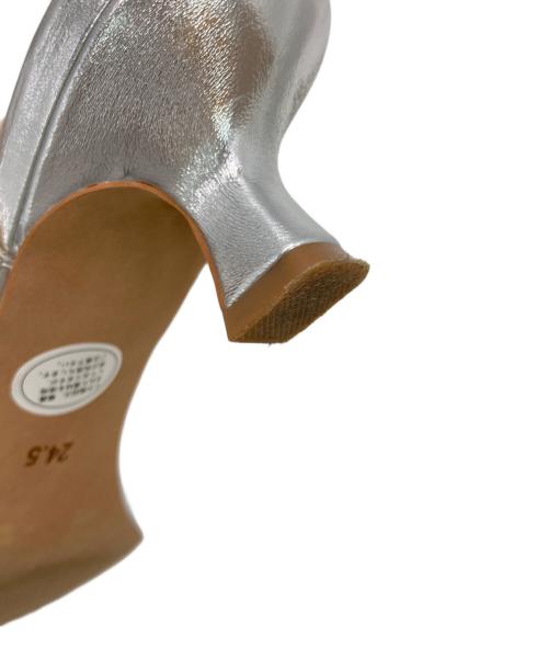 SLOBE IENA（スローブ イエナ）SLOBE IENA (スローブ イエナ) レザーストラップサンダル シルバー サイズ:24.5cmの古着・服飾アイテム