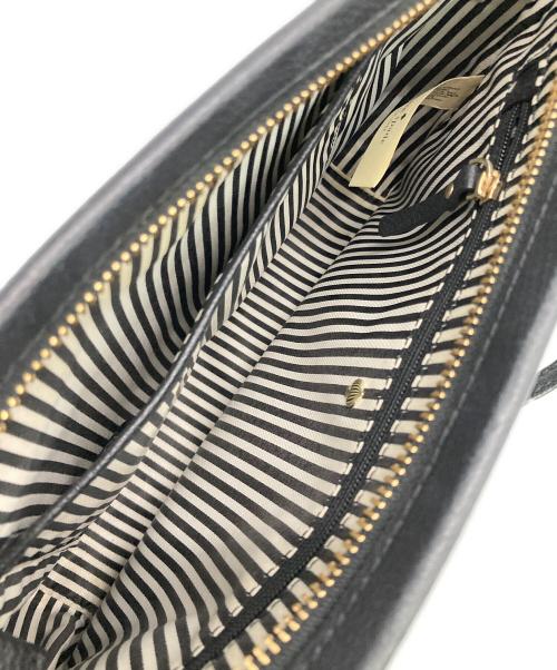 Kate Spade（ケイトスペード）Kate Spade (ケイトスペード) ハラコ切替ショルダーバッグ ブラックの古着・服飾アイテム