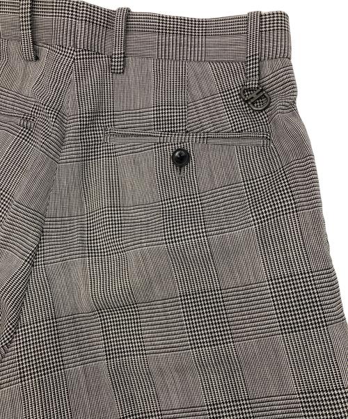 ORTELO（オルテロ）ORTELO (オルテロ) HOLLEBECK Fresco wool grain plaid グレー サイズ:44の古着・服飾アイテム