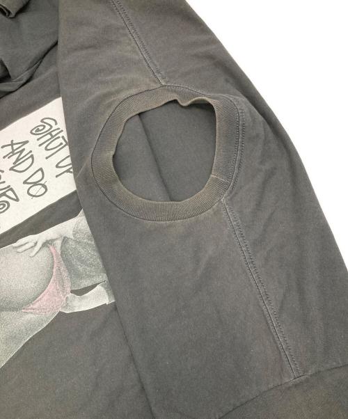 stussy（ステューシー）stussy (ステューシー) OKAY BIG BOYS TEE チャコールグレー サイズ:XLの古着・服飾アイテム