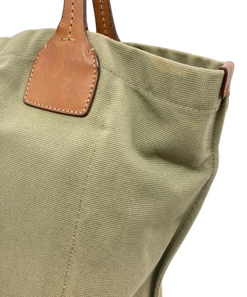 Daniel&Bob（ダニエル＆ボブ）Daniel&Bob (ダニエル＆ボブ) キャンバストートバッグ オリーブの古着・服飾アイテム