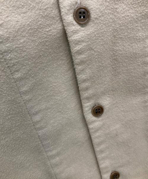 confect（コンフェクト）confect (コンフェクト) ブラッシュドコットンキーネック カーディガン ベージュ サイズ:3の古着・服飾アイテム