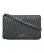 VALENTINO GARAVANIヴァレンティノ・ガラヴァーニ）の古着「キルティングショルダーバッグ」｜ブラック