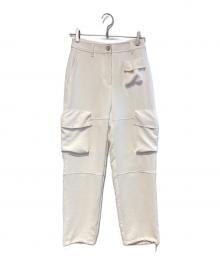WILFRED（ウィルフレッド）の古着「マルチポケットカーゴパンツ」｜ホワイト