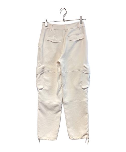 WILFRED（ウィルフレッド）WILFRED (ウィルフレッド) マルチポケットカーゴパンツ ホワイトの古着・服飾アイテム