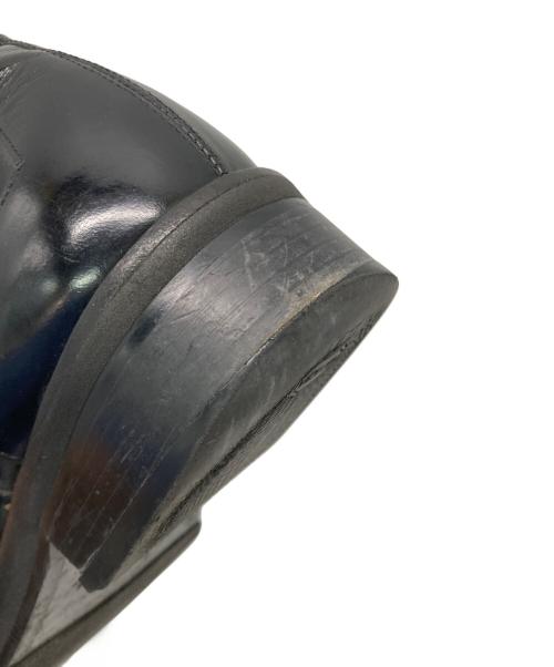 SONSHINBAL（ソンシンバル）SONSHINBAL (ソンシンバル) スクエアトゥサイドゴアブーツ ブラック サイズ:不明の古着・服飾アイテム