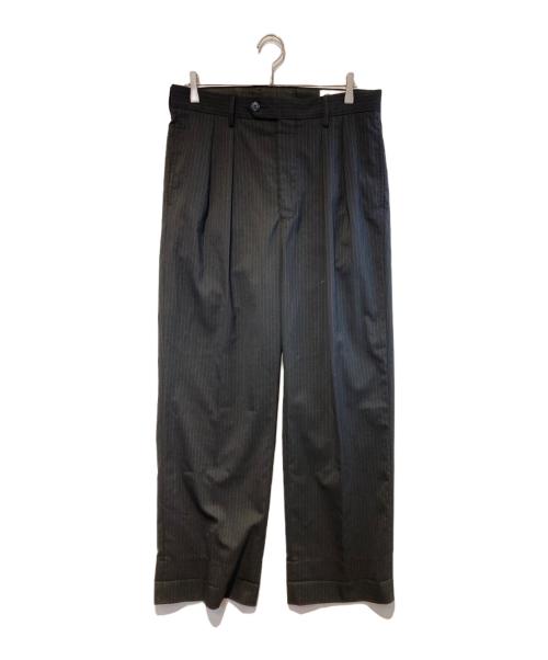 J.S.Homested（ジャーナルスタンダードホームステッド）J.S.Homested (ジャーナルスタンダードホームステッド) T/W 2TUCK SLACKS グレー サイズ:Lの古着・服飾アイテム