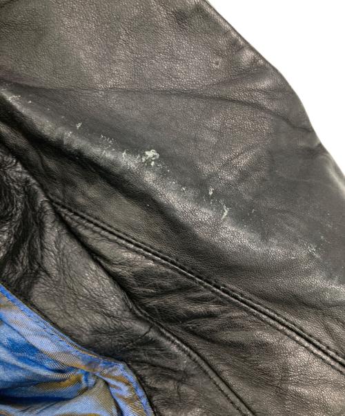 wilsons leather（ウィルソンズレザー）wilsons leather (ウィルソンズレザー) ［古着］レザージャケット ブラック サイズ:XLの古着・服飾アイテム
