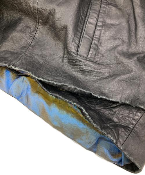 wilsons leather（ウィルソンズレザー）wilsons leather (ウィルソンズレザー) ［古着］レザージャケット ブラック サイズ:XLの古着・服飾アイテム