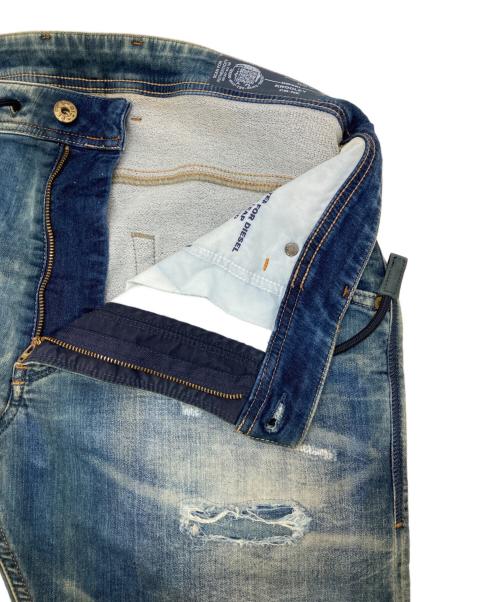 DIESEL（ディーゼル）DIESEL (ディーゼル) KROOLEYジョグジーンズ インディゴ サイズ:32の古着・服飾アイテム