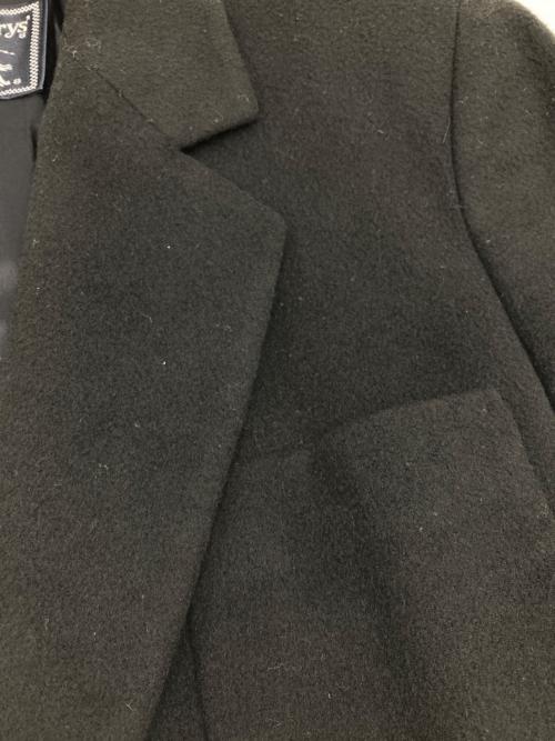 Burberry's（バーバリー）Burberry's (バーバリーズ) カシミア混テーラードジャケット ブラック サイズ:38の古着・服飾アイテム