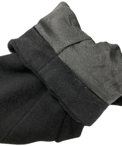 Burberry's（バーバリー）Burberry's (バーバリーズ) アンゴラ混ウールコート ブラック サイズ:9ARの古着・服飾アイテム