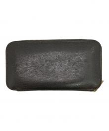 Valextra（ヴァレクストラ）の古着「レザーウォレット」｜グレー