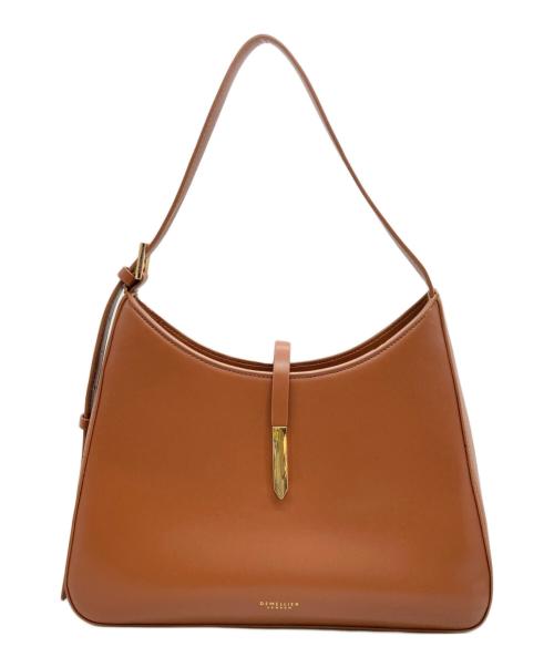 DEMELLIER LONDON（デメリエーロンドン）DEMELLIER LONDON (デメリエーロンドン) MIDI TOKYOショルダーバッグ ブラウンの古着・服飾アイテム