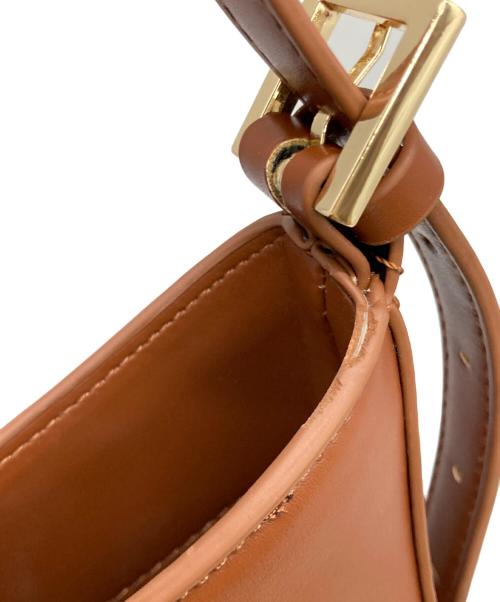 DEMELLIER LONDON（デメリエーロンドン）DEMELLIER LONDON (デメリエーロンドン) MIDI TOKYOショルダーバッグ ブラウンの古着・服飾アイテム